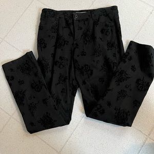 Jones NY Flocked Jeans